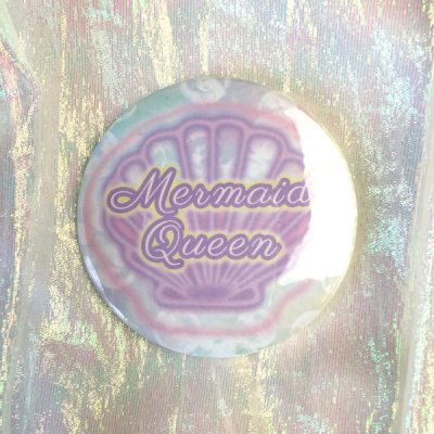 Mermaid queen Badge