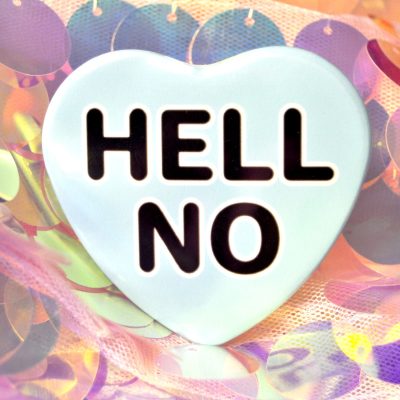 Hell no Badge