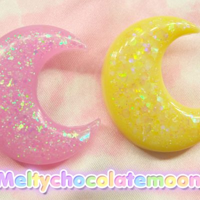 Moon Hair clips