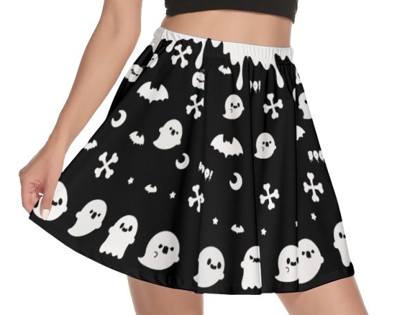 Ghost friends Black Skirt - Image 2