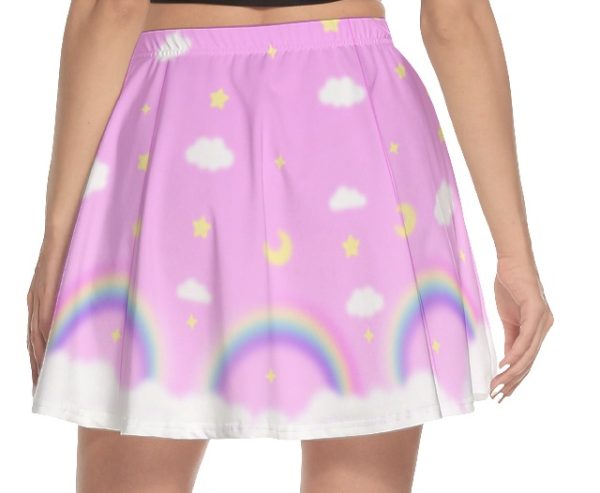 Pink Rainbow Skirt - Image 4