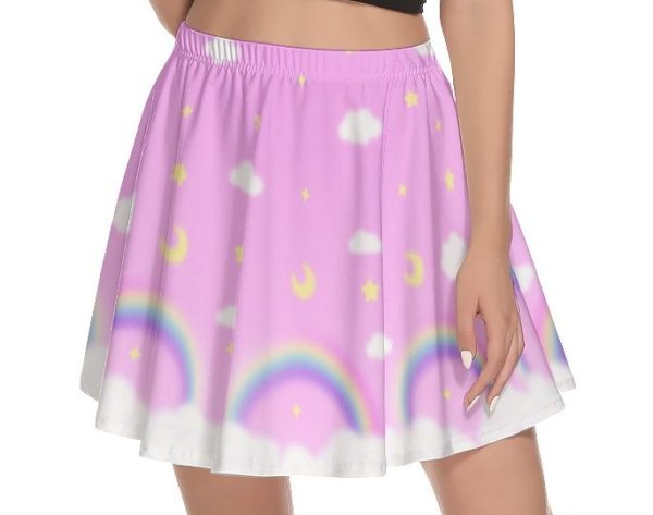 Pink Rainbow Skirt