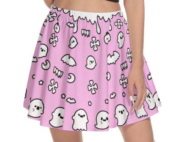 Ghost friend Pink Skirt