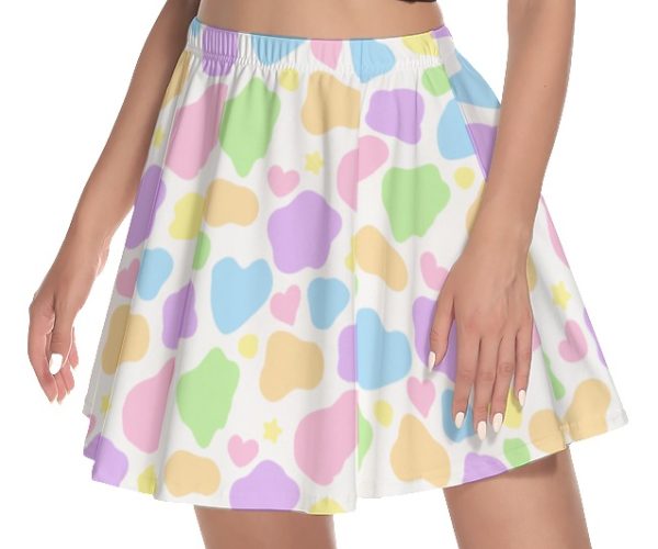 Pastel cow  Skirt - Image 3