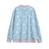 Cloudy sky Cardigan with pockets - Image 2