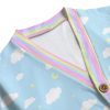 Cloudy sky Cardigan with pockets - Image 3