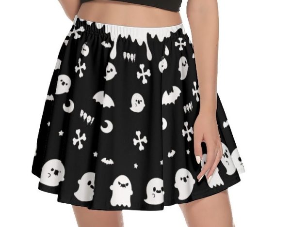 Ghost friends Black Skirt