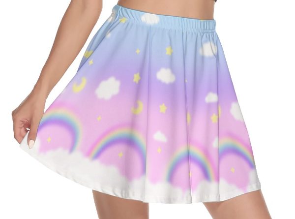 Gradient Rainbow Skirt - Image 2