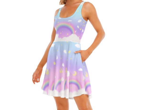 Gradient Rainbow Dress - Image 2