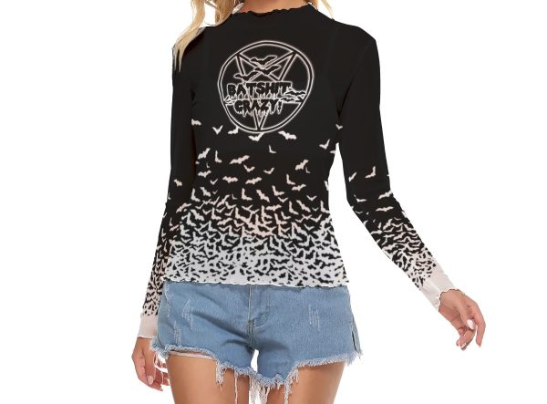 Bat shit crazy Long mesh top