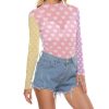 Heart block Long Mesh top - Image 2