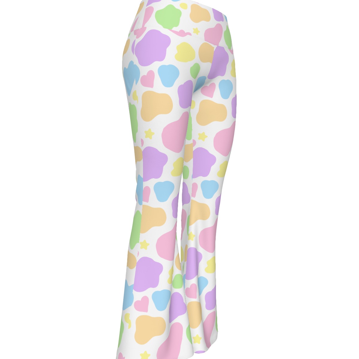 Pastel Cow Yoga pants - Image 3