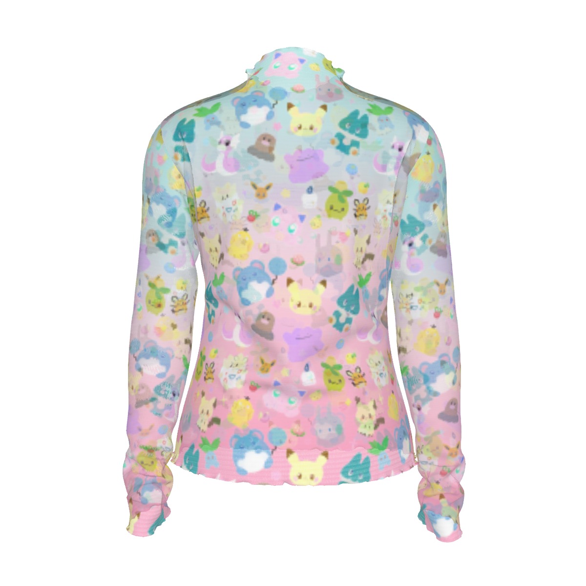 Baby Gradient mesh top long - Image 2