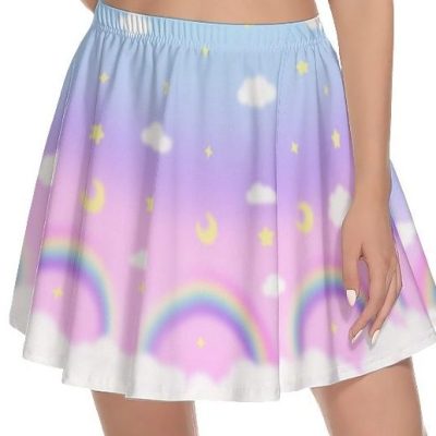 Gradient Rainbow Skirt