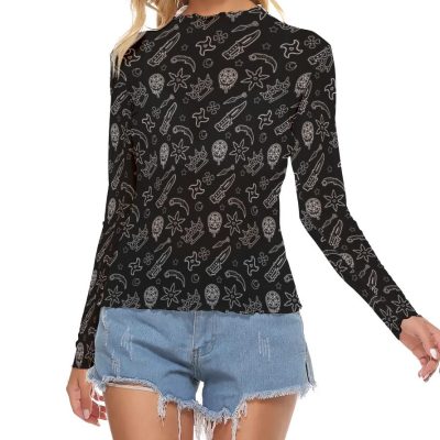 Weapons Long mesh top