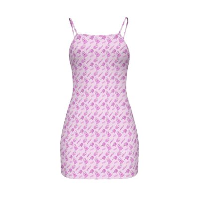 Pink Ghost cami dress