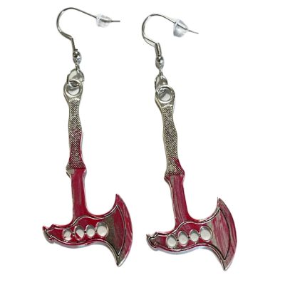Bloody Axe earrings