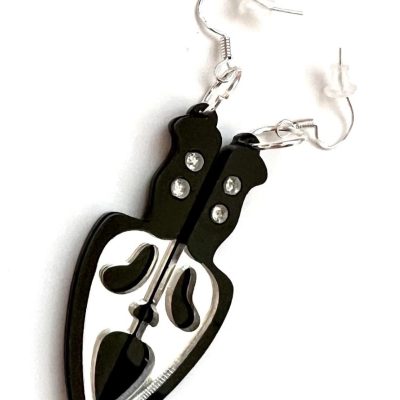 Scream Knife earrings