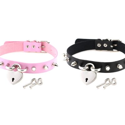 Heart locker Spiked heart choker
