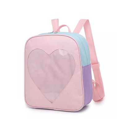Pastel Ita-bag heart backpack